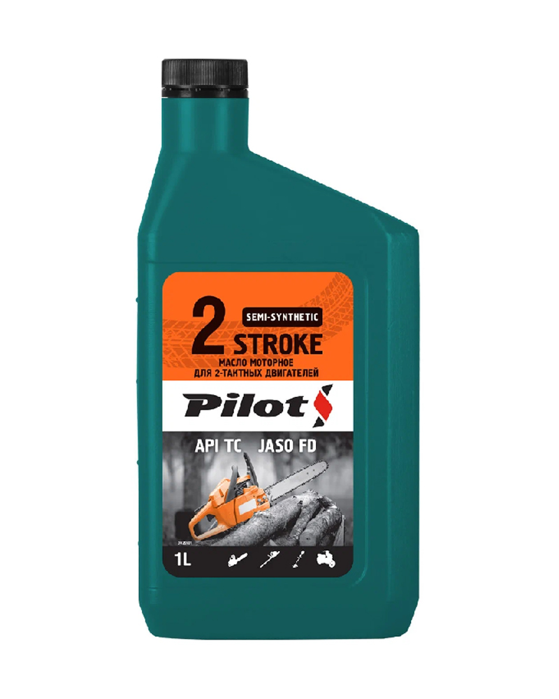 PILOTS Масло моторное п/с 2 STROKE API TC 1л  1/12шт
