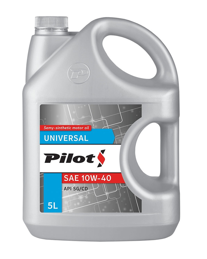 PILOTS Масло мотороное п/с SAE 10W-40 API SG/CD  5л  1/4шт