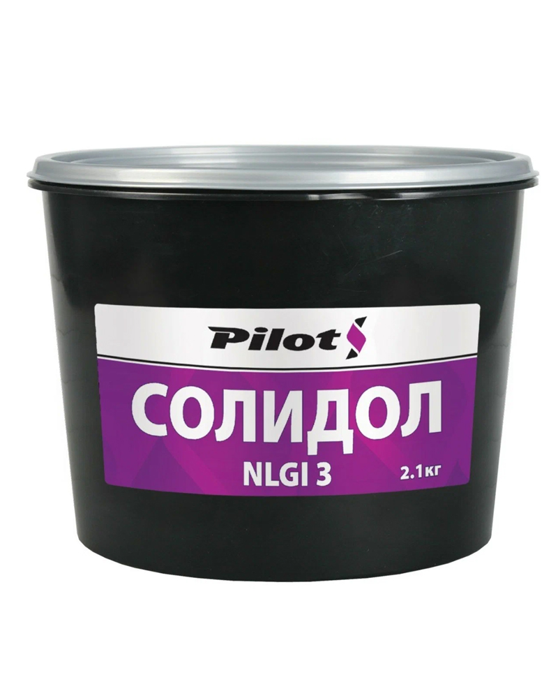 PILOTS Смазка Солидол жировой  2.1кг (ведро)   1/4шт
