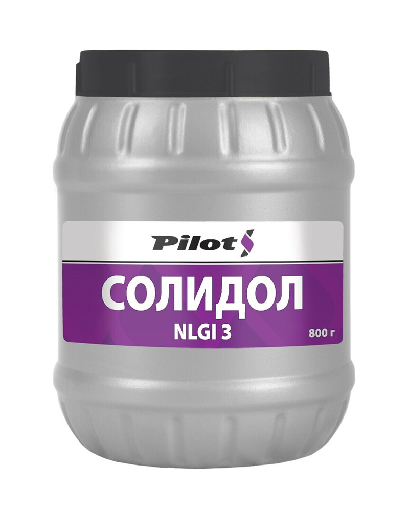 PILOTS Смазка Солидол жировой  800г  1/9шт
