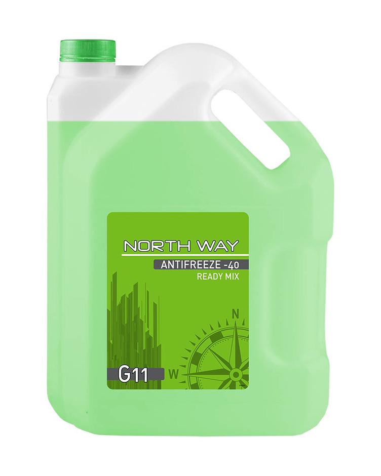 АНТИФРИЗ ЗЕЛЕНЫЙ Nord Way 10кг  1/2шт
