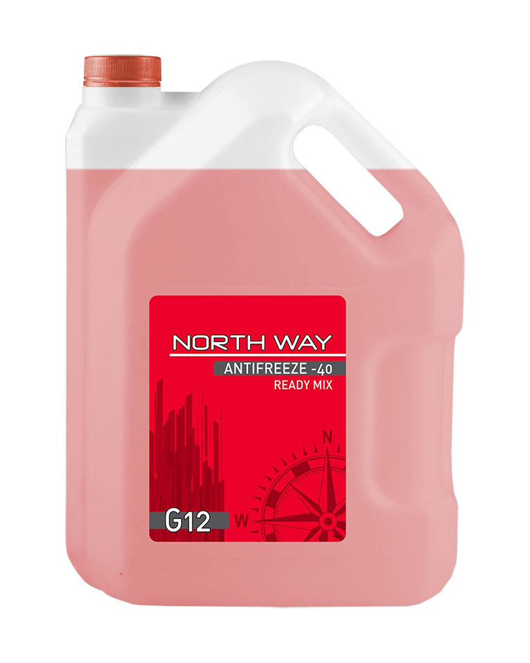 АНТИФРИЗ КРАСНЫЙ Nord Way 10кг  1/2шт