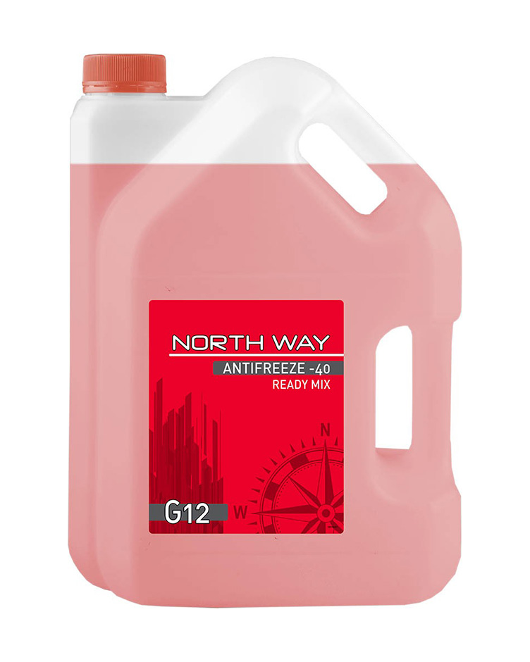 АНТИФРИЗ КРАСНЫЙ Nord Way 5кг  1/4шт