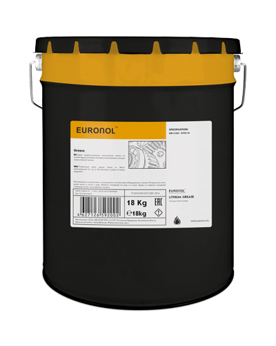 Консистентная смазка EURONOL GREASE BLUE SYNT PLUS NLGI 2 17,5 кг