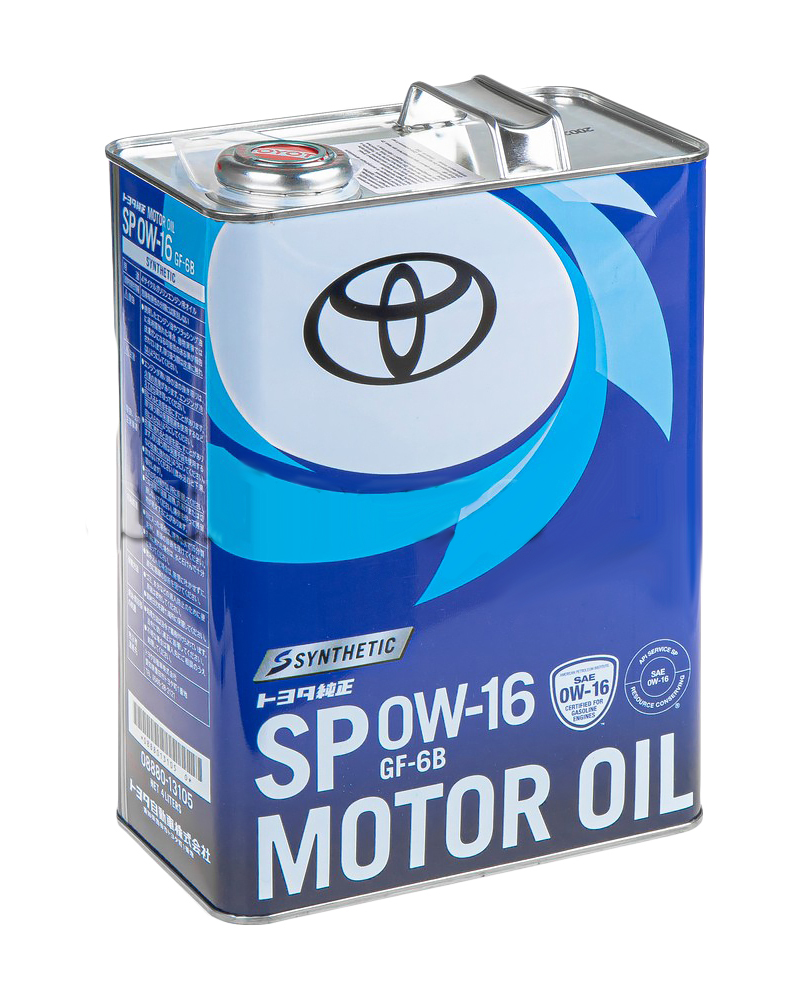 4л TOYOTA Motor oil SP 0W-16 