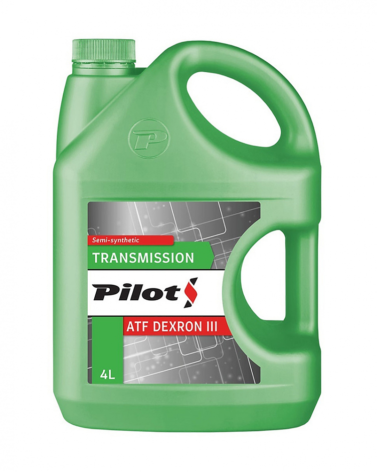 PILOTS Масло трансмиссионное ATF Dexron III 4л  1/4шт #1