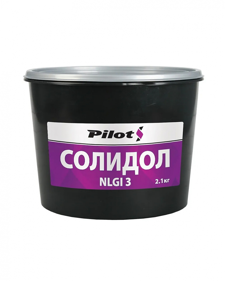 PILOTS Смазка Солидол жировой  250г (в тубе) 1/15шт #1