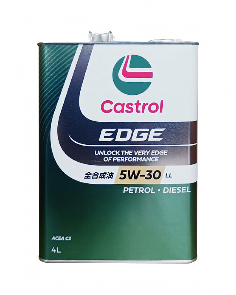 Масло моторное Castrol Edge 5W-30 LL C3  4л  (Япония) #1