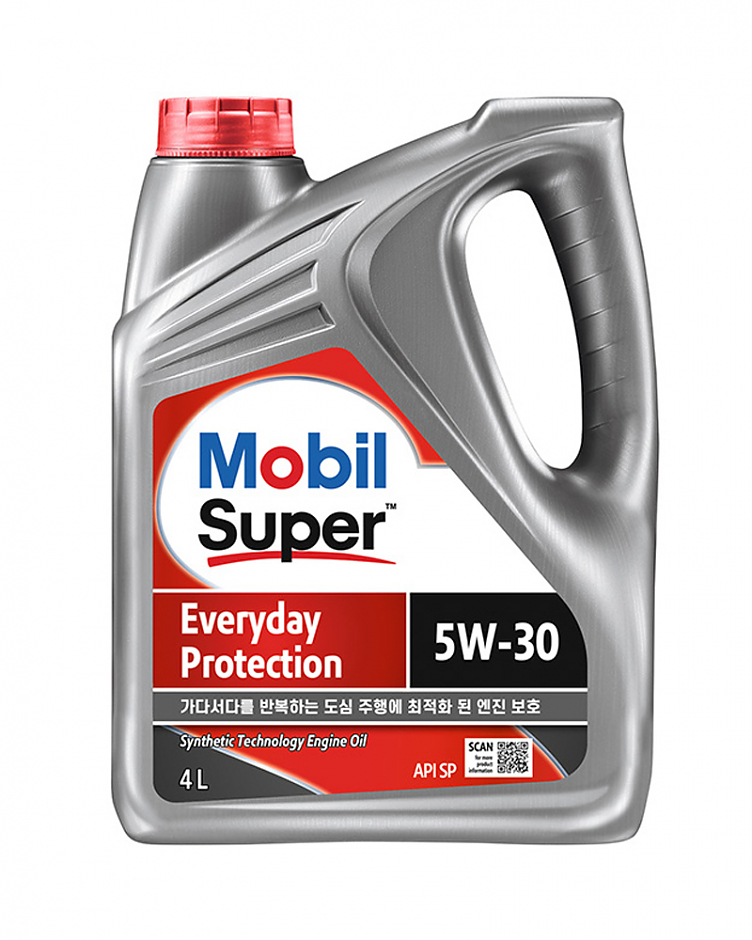 Масло моторное MOBIL Super Everyday Protection 5W-30 SP  4л  (Корея)  #1