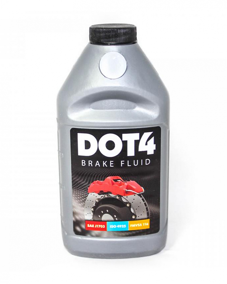 Тормозная жидкость  DOT-4 0.910 кг 1/12шт #1