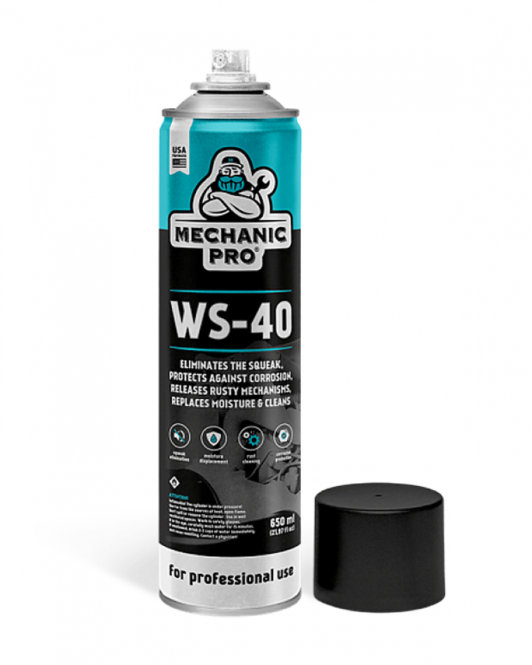 Универсальное смазочное средство Mechanik Pro WS-40  650мл  1/12шт #1
