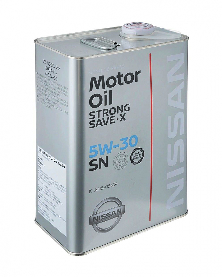 4л NISSAN Motor oil STRONG SAVE X SN 5W-30    #1