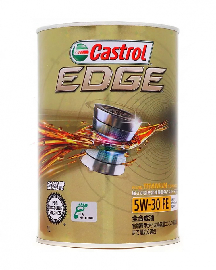 Масло моторное Castrol Edge 5W-30 FE  1л  (Япония) #1
