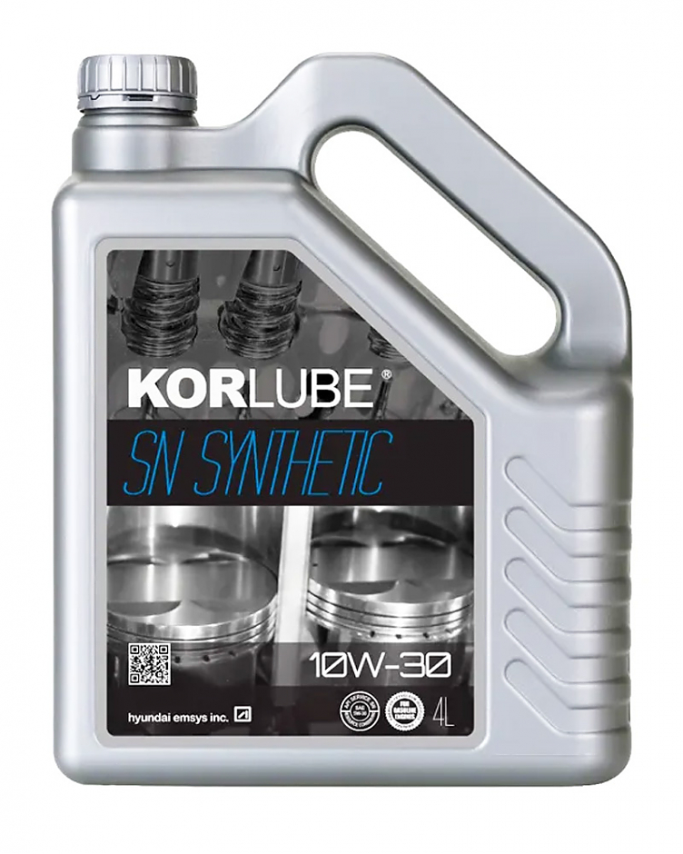 Масло моторное KORLUBE SN 10W-30  4л (1/4) #1