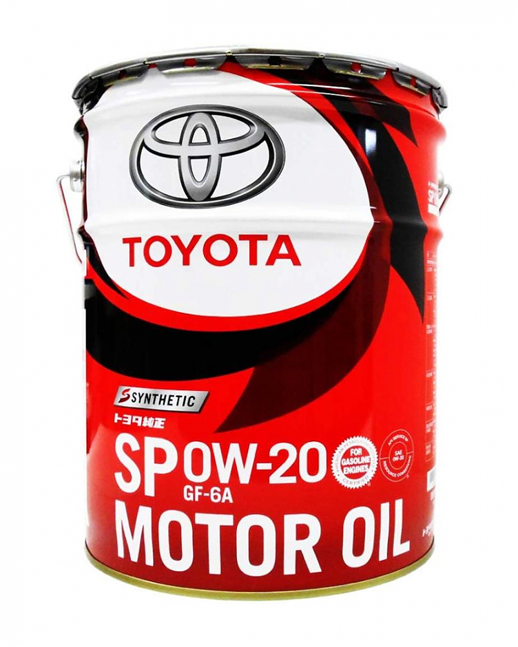 20л TOYOTA Motor oil SP 0W-20 #1
