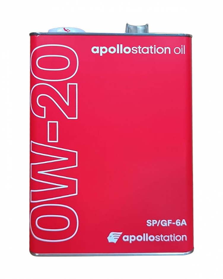 4л Apollostation Oil  0w-20 SP  1/6шт  (Япония) #1