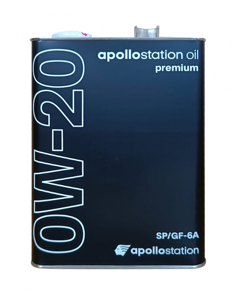 4л Apollostation oil Premium 0w-20 SP  1/6шт  (Япония) #1