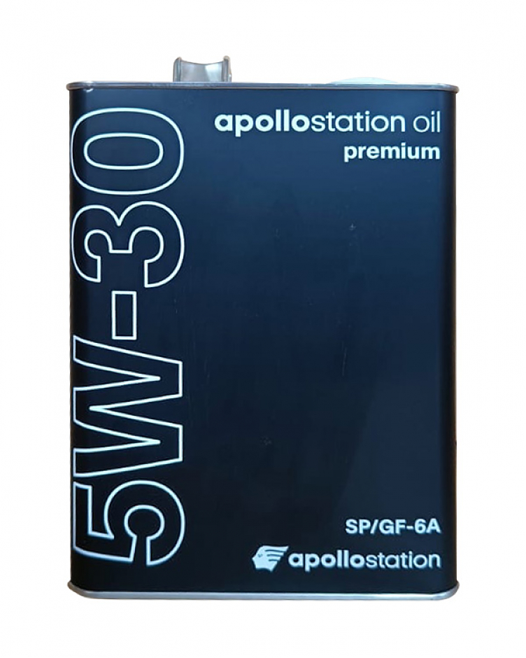 4л Apollostation oil Premium 5w-30 SP  1/6шт  (Япония) #1